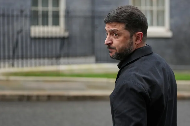 Zelensky visits Downing Street in London