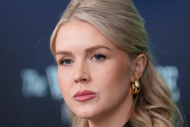 White House press secretary Karoline Leavitt speaks with reporters in the James Brady Press Briefing Room at the White House.