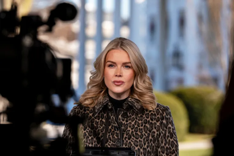 White House press secretary Karoline Leavitt