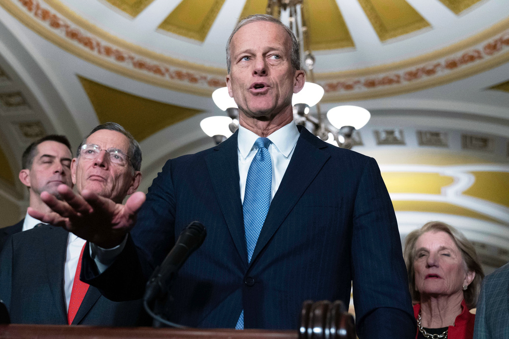 Trump stress-tests Thune’s Senate majority with record-breaking year