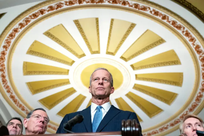 Thune looks beyond healthcare to tackle affordability message Thune looks beyond healthcare to tackle affordability message