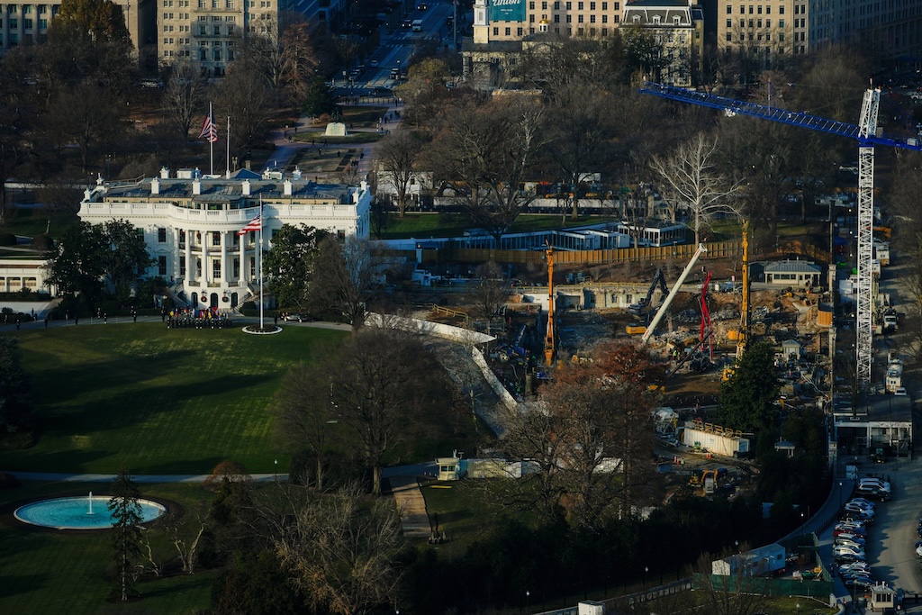 Democrat-backed nonprofit group cites environmental concerns in bid to halt White House ballroom construction