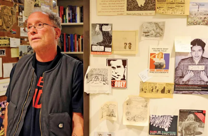Bill Ayers outside his office at the University of Illinois at Chicago, Oct. 14, 2008. (Candice C. Cusic/Chicago Tribune/Tribune News Service/Getty)