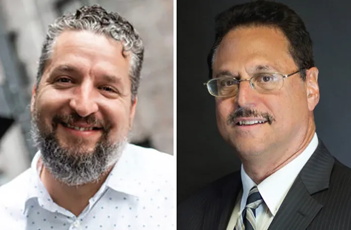 Left: Luke Moon, Task Force Co-chairman; right: Mario Bramnick, Task Force Co-chairman