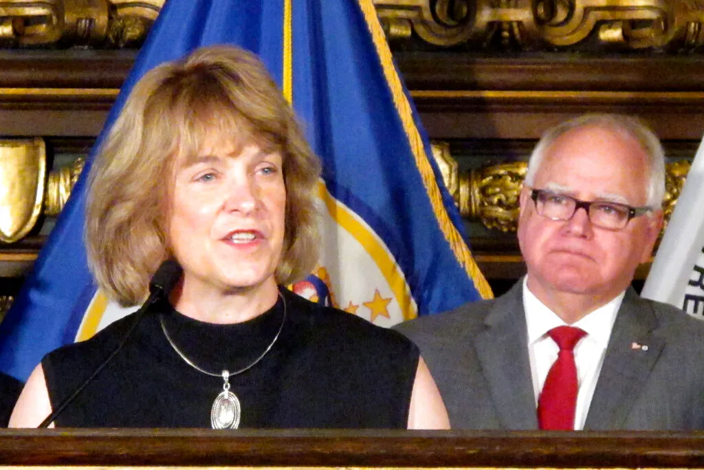 Jodi Harpstead, formerly commissioner of the Minnesota Department of Human Services