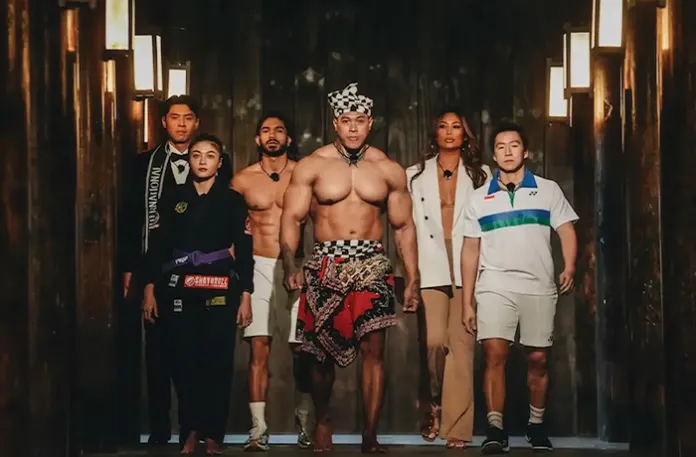 Team Indonesia in Netflix’s Physical: Asia. (Courtesy of Netflix)