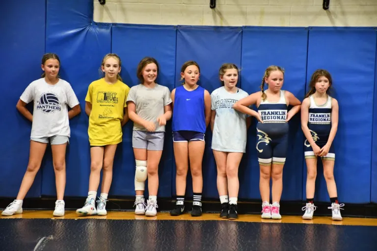 Murrysville, PA - Franklin Regional's girls' wrestling program sets a new record with the highest athlete registration yet, welcoming participants aged 4 through middle school.