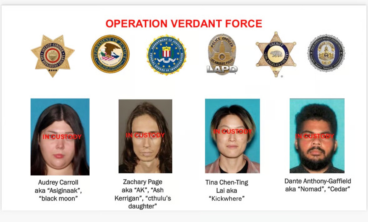 Activists tied to LA bombing plot indicted on terrorism charges