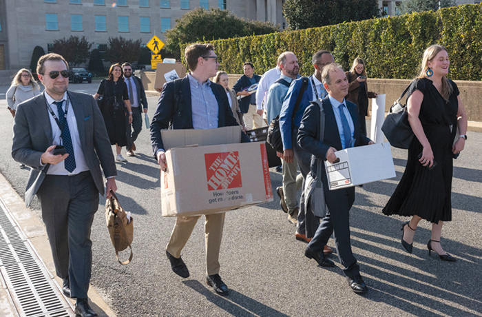 MAGA influencers have jumped in the new Pentagon press pool feet-first