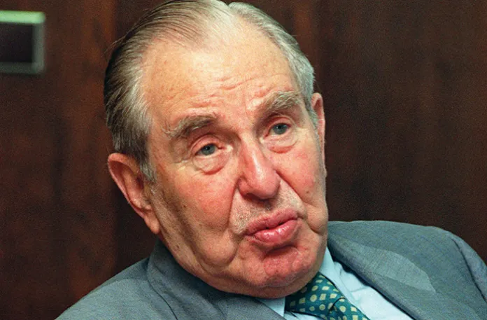 Former Israeli President Chaim Herzog. (AP Photo)