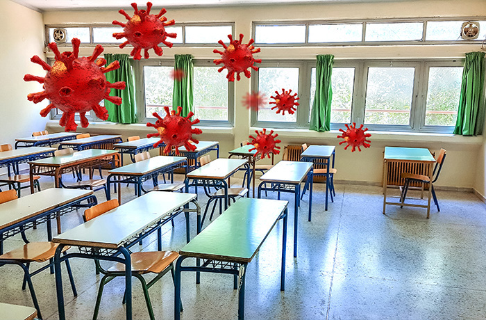 (Getty Images) Covid closures classroom