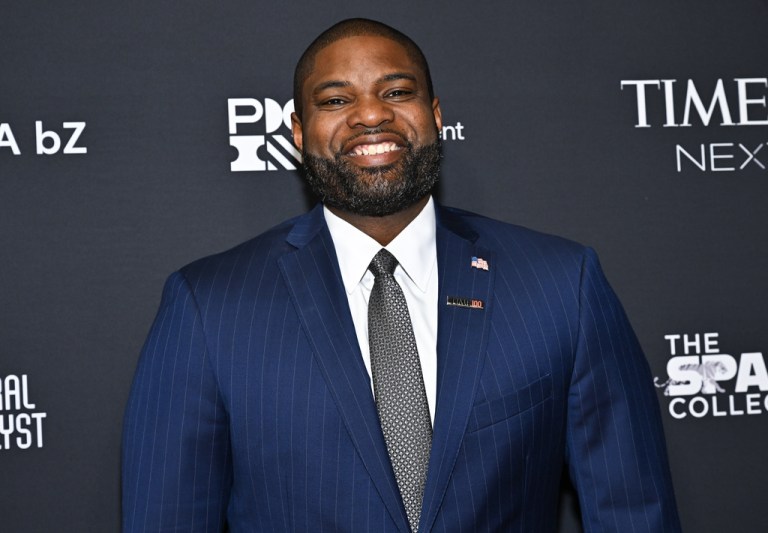 Rep. Byron Donalds (R-FL) poses for photos.