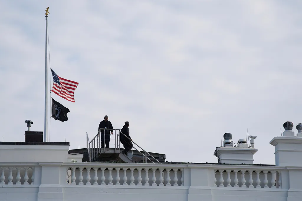 Trump orders flags to be flown at half-staff in honor of fallen National Guard member Sarah Beckstrom