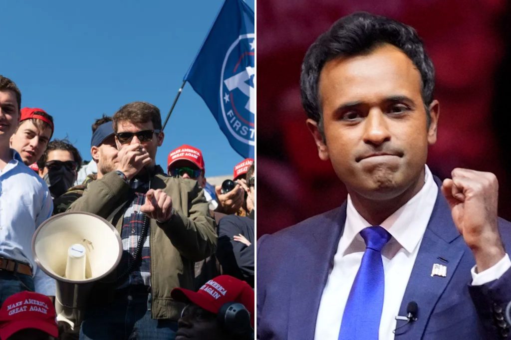 Ramaswamy warns Fuentes’s ‘Groyper’ movement shows identity politics on the Right