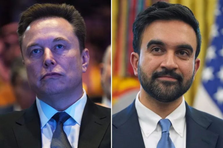 Elon Musk and Zohran Mamdani 