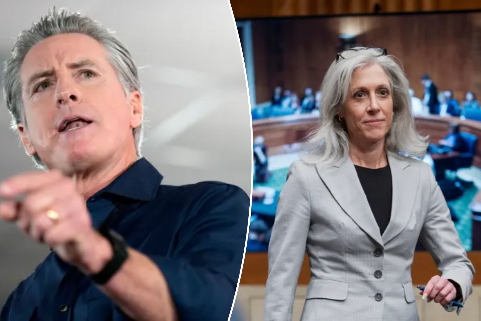 washingtonexaminer.com - Barnini Chakraborty - Newsom denies creating 'shadow CDC' with 'dream team' new hires who clashed with RFK Jr.