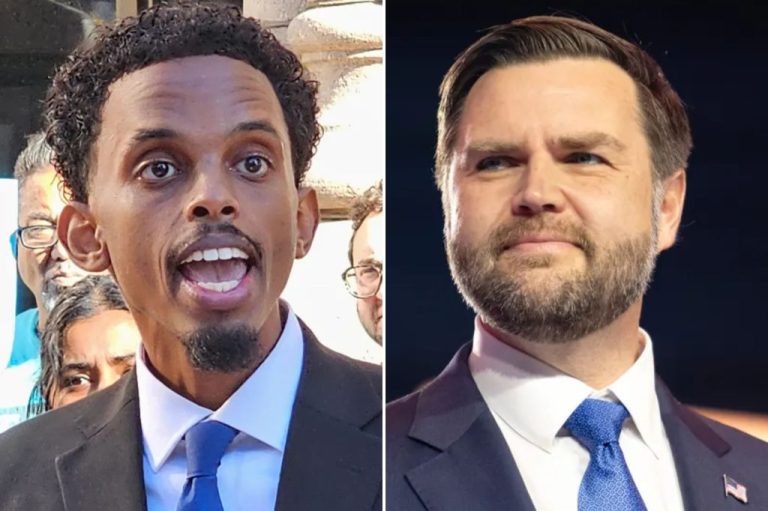 Omar Fateh and JD Vance