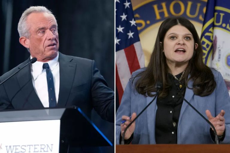 Health and Human Services Secretary Robert F. Kennedy Jr. and Rep. Haley Stevens (D-MI)
