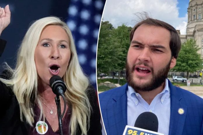 Georgia state senator pitches himself as Trump ally in bid for MTG’s seat Georgia state senator pitches himself as Trump ally in bid for MTG’s seat