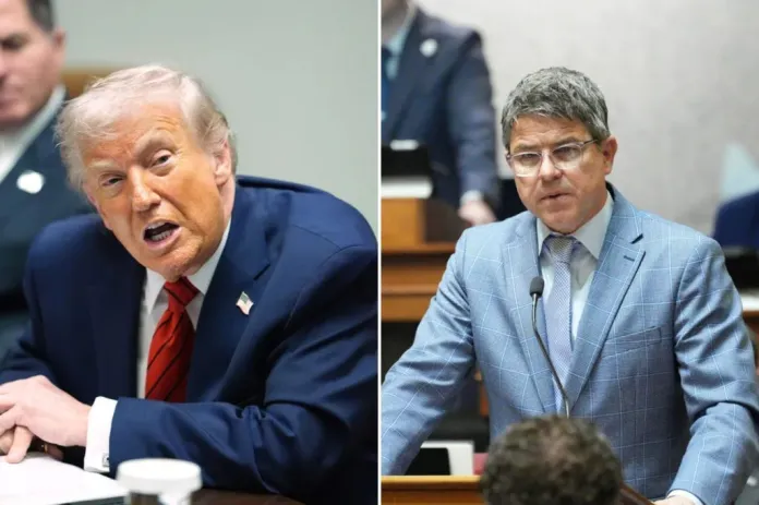 Trump attacks Indiana Republican before final redistricting vote Trump attacks Indiana Republican before final redistricting vote