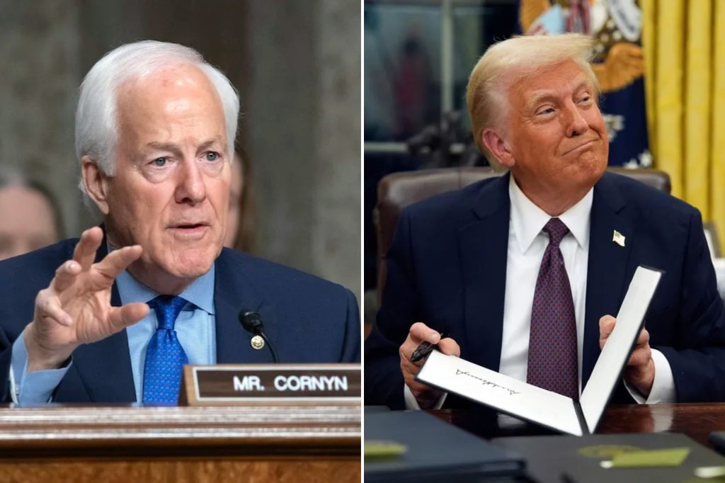 Trump celebrates Ken Paxton’s victory and congratulates ‘friend’ John Cornyn on ‘truly great career’