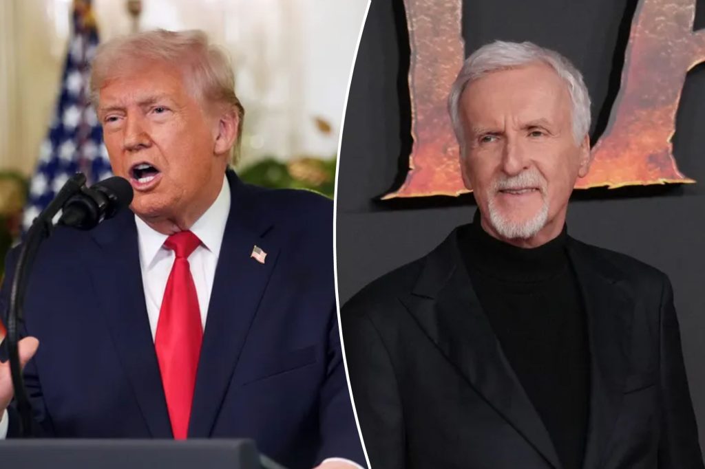 James Cameron compares ‘narcissistic’ Trump to Nero while discussing AI rise