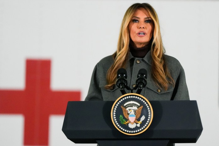 Melania Trump announces return of seven Ukrainian children Melania Trump announces return of seven Ukrainian children