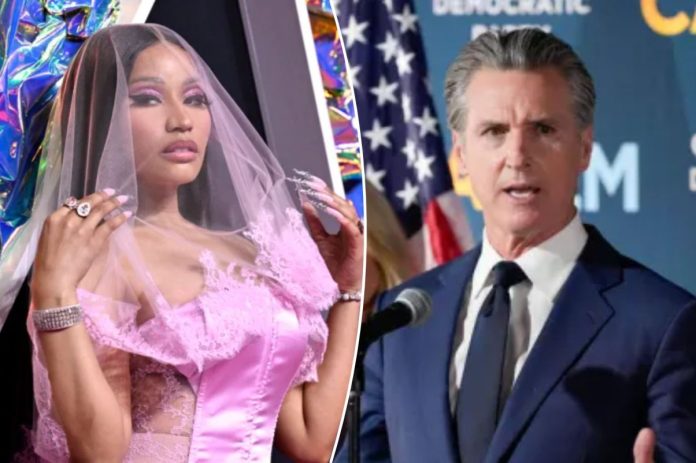 NICKI MINAJ UNLEASHES: Governor DESTROYED at AmericaFest!