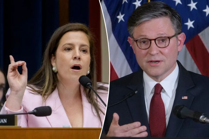 Stefanik says Johnson agreed to include amendment on FBI accountability in NDAA after sparring