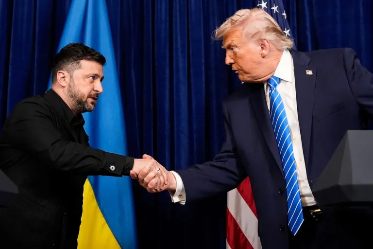Zelensky and Trump.
