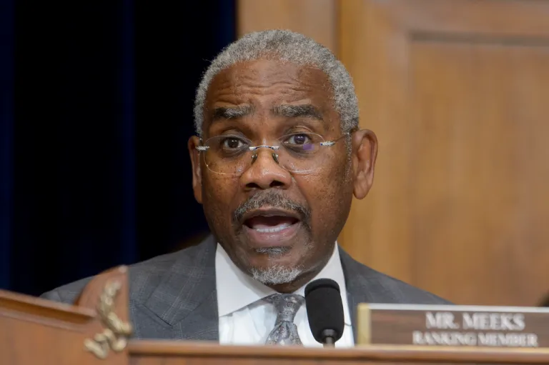House Committee on Foreign Affairs Ranking Member Gregory Meeks, D-N.Y., speaks during a House Committee on Foreign Affairs hearing 
