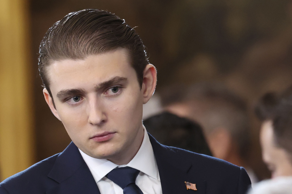 Barron Trump helps alleged assault victim in UK to whom he is ‘very close with’