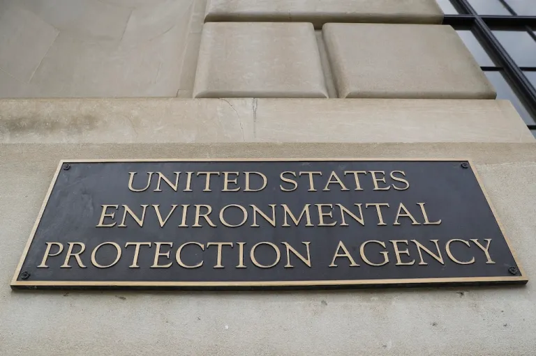 FILE - The Environmental Protection Agency (EPA) building is seen in Washington on Sept. 21, 2017. (AP Photo/Pablo Martinez Monsivais, File)