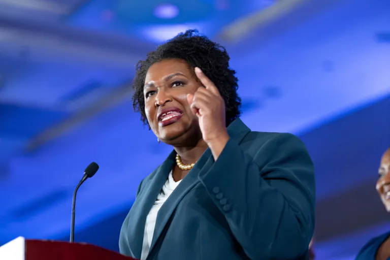 Stacey Abrams.