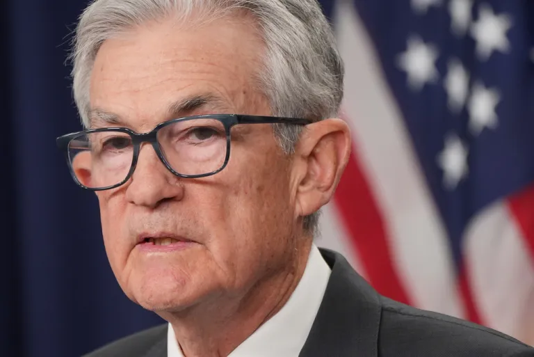 Federal Reserve Chairman Jerome Powell speaks at the Federal Reserve, Wednesday, Dec. 10, 2025, in Washington.