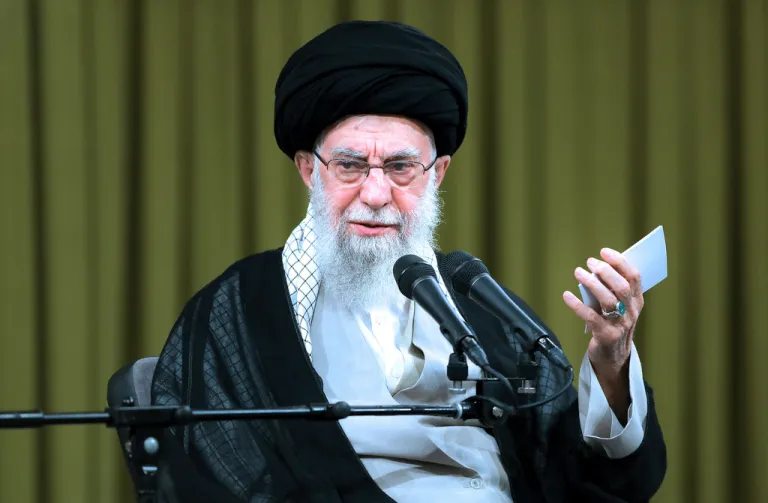 Iranian Supreme Leader Ayatollah Ali Khamenei.