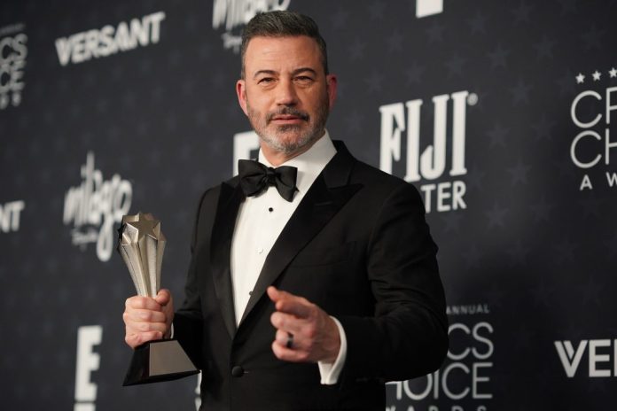 Jimmy Kimmel Critics Choice Award.