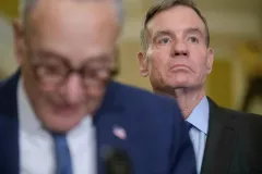 Warner deflects on whether he endorses Schumer as leader: ‘Do I look stupid?’