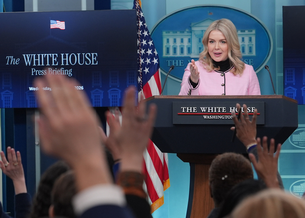 WATCH LIVE: Leavitt holds press conference with Vance