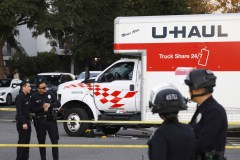 Police mull assault charges for U-Haul driver who plowed into Iran protesters in Los Angeles