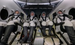NASA astronauts land after medical emergency caused early end to mission