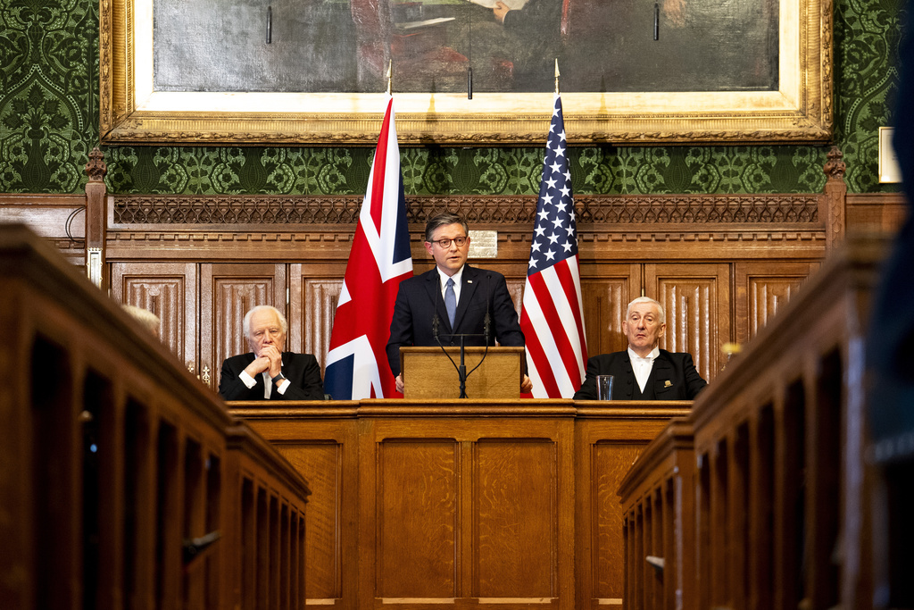 Johnson stresses friendship with UK in address to Parliament as Trump lambastes Starmer’s Chagos Island deal