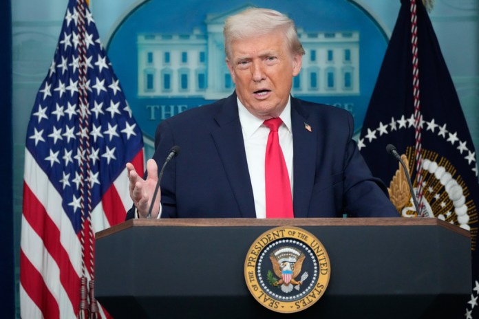 Trump’s news conference on Iran rescue mission moved to White House briefing room