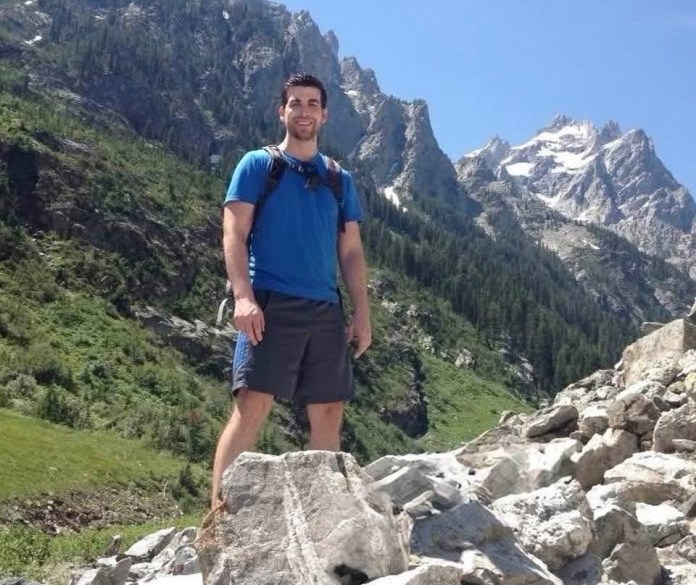 Christopher Collins, 42, was returning from a business trip when he was killed in a midair collision.