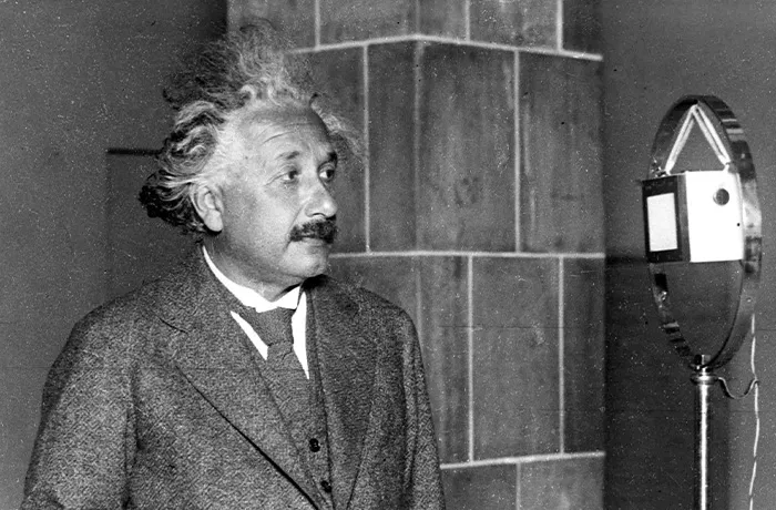 Albert Einstein, Oct. 18, 1930. (AP Photo)