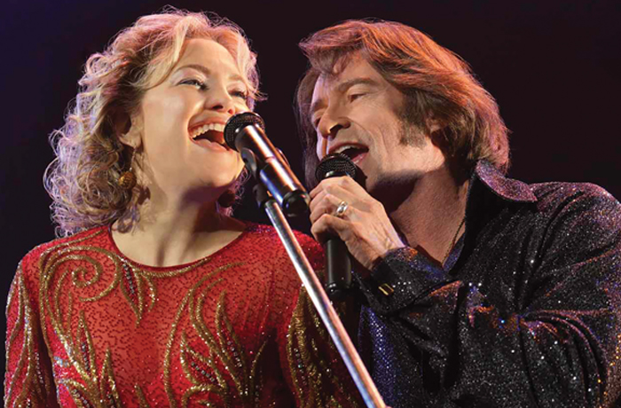 Kate Hudson and Hugh Jackman in Song Sung Blue. (Courtesy of Focus Features)