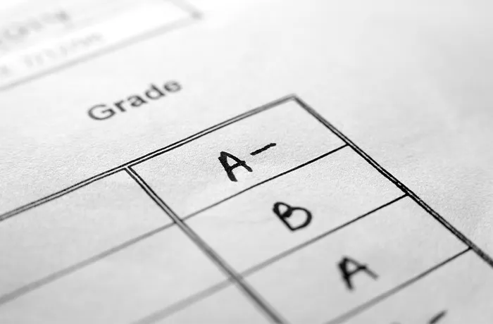 Grades in school litigated education