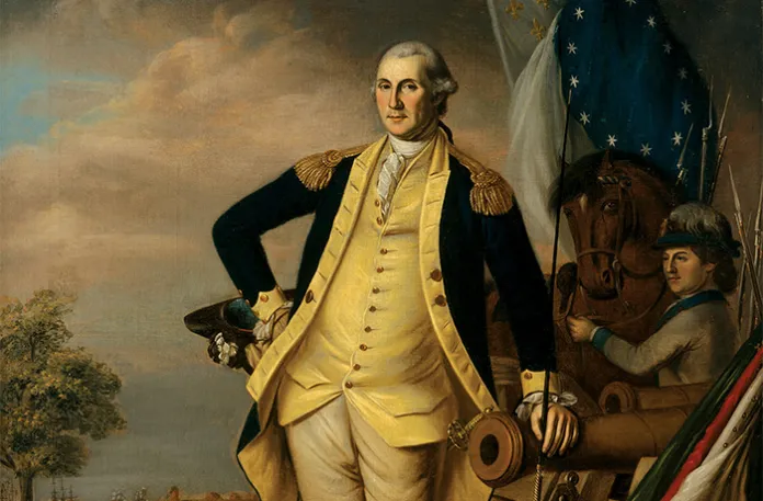 George Washington, 1782, by James Peale. (Heritage Art/Heritage Images via Getty Images)