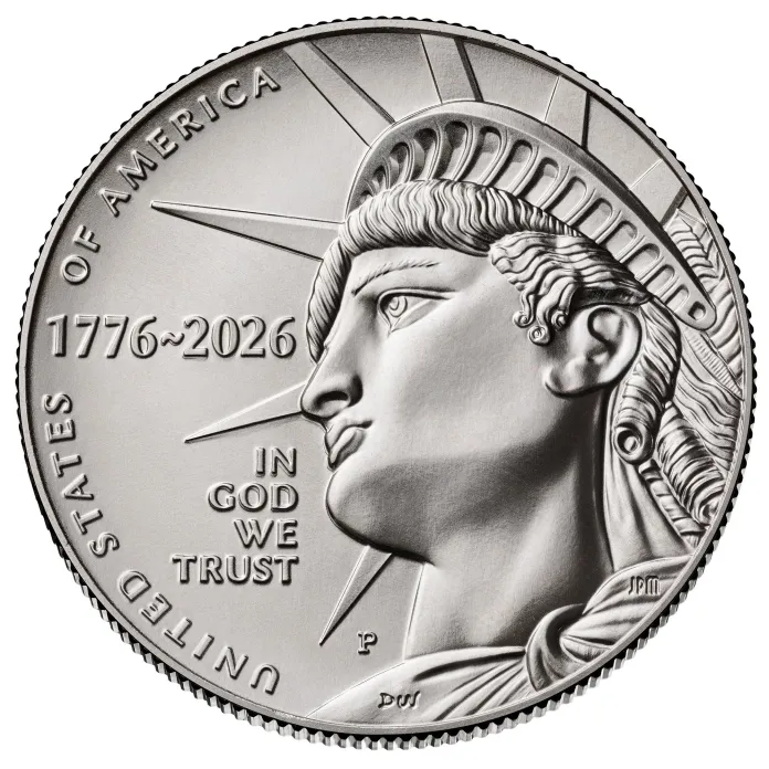 New 250th U.S.A. anniversary coin