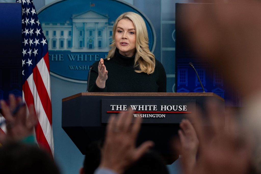 WATCH LIVE: Karoline Leavitt holds White House press briefing